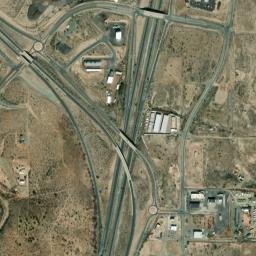Cordes Junction Arizona High Resolution Satellite Map