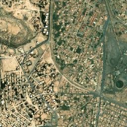 Metlaoui map(satellite map)
