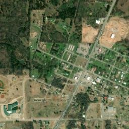 U.S. 69, Atoka, OK 74525, USA High Resolution Satellite Map