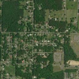 Sunset Acres Alabama High Resolution Satellite Map