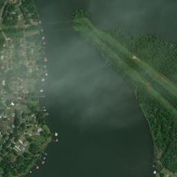 Sunrise Shores Alabama High Resolution Satellite Map