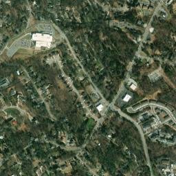 Hall County map(satellite map)