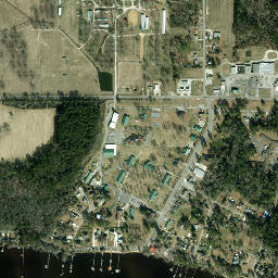103 Canal Cove Road, Lake Waccamaw, NC High Resolution Satellite Map