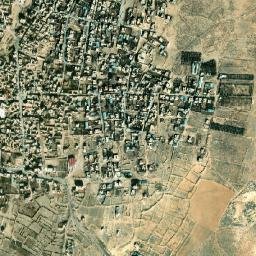 Şadad map(satellite map)
