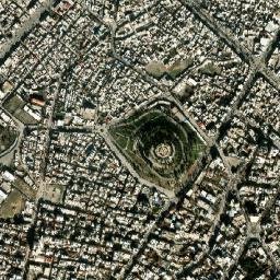 Kermanshah map(satellite map)