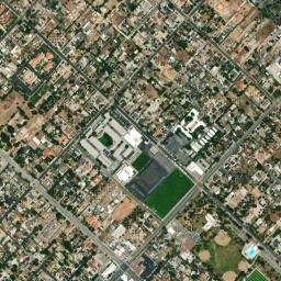 Sylmar California High Resolution Satellite Map