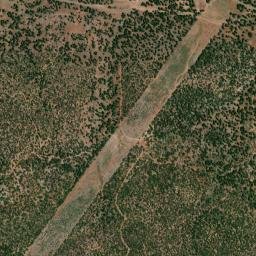 Tonto Village Arizona High Resolution Satellite Map