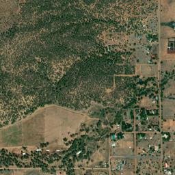 Pinedale Arizona High Resolution Satellite Map