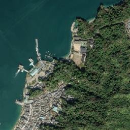 Miyajima map(satellite map)