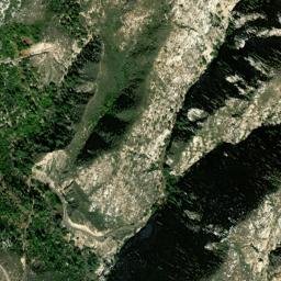 Falling Springs California High Resolution Satellite Map