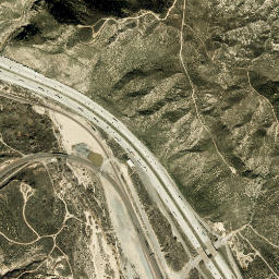 Cajon California High Resolution Satellite Map