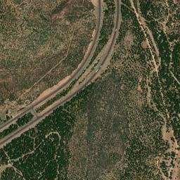 Highway 260, Tonto National Forest, Payson High Resolution Satellite Map