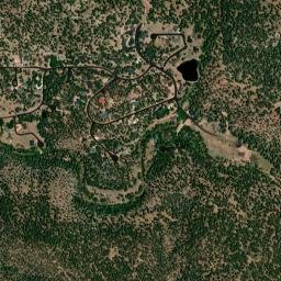 Hunter Creek Ranch Arizona High Resolution Satellite Map