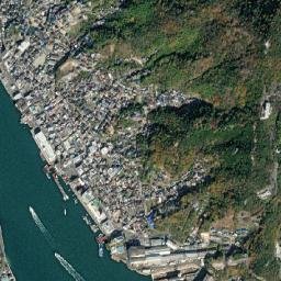 Innoshima map(satellite map)