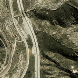 Cosy Dell California High Resolution Satellite Map