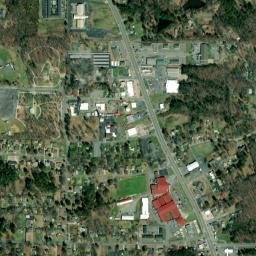 White Hall map(satellite map)