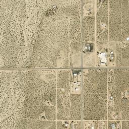Landers California High Resolution Satellite Map