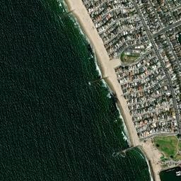 Pierpont Bay California High Resolution Satellite Map