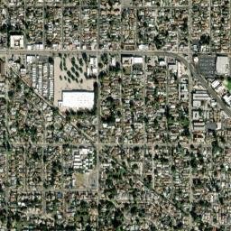 7936-7960 Foothill Blvd, Sunland, CA 91040 High Resolution Satellite Map