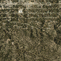 Big Bear City map(satellite map)