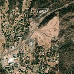 Star Valley map(satellite map)