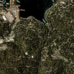 Lake Arrowhead map(satellite map)