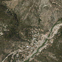 Mount Baldy California High Resolution Satellite Map