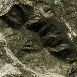 Scotland California High Resolution Satellite Map