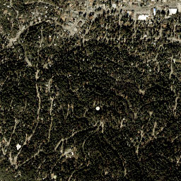 Crestline map(satellite map)