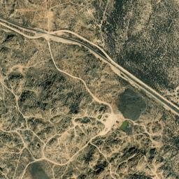 Piedmont Arizona High Resolution Satellite Map