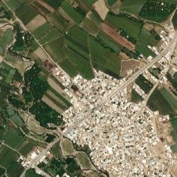 Deh Ful map(satellite map)