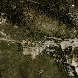 Rimforest California High Resolution Satellite Map