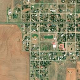 200-204 S Bell Rd Grandfield OK High Resolution Satellite Map