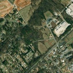 Oakwood map(satellite map)