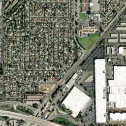 Camarillo California High Resolution Satellite Map