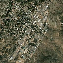 Yarnell Arizona High Resolution Satellite Map