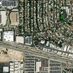 Gemco California High Resolution Satellite Map