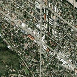 Verdugo City California High Resolution Satellite Map