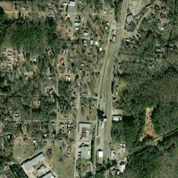 South Haleyville Alabama High Resolution Satellite Map