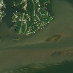 Meadows Estates Alabama High Resolution Satellite Map