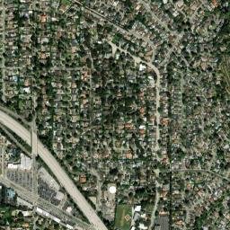 La Cañada Flintridge map(satellite map)