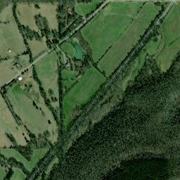 Flanders Alabama High Resolution Satellite Map