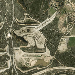 Devil Canyon California High Resolution Satellite Map