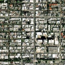Van Nuys map(satellite map)