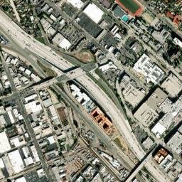 Burbank Junction California High Resolution Satellite Map