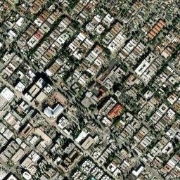 Burbank map(satellite map)