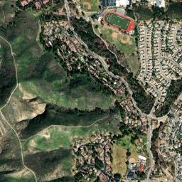 Oak Park map(satellite map)