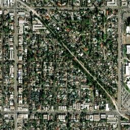 Kester California High Resolution Satellite Map