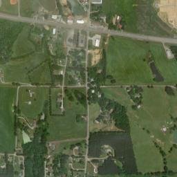 Walkers Corner Alabama High Resolution Satellite Map