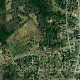 Ninety Six map(satellite map)